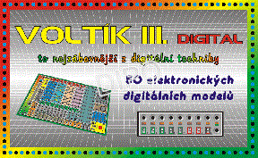 Elektronická stavebnice VOLTÍK 3. (digital)