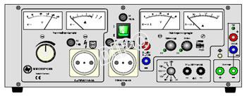 Zdroj stolní laboratorní AC/DC 40V/2A (0-250V/3A)