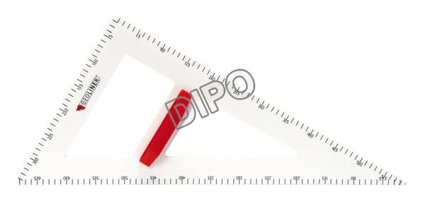 Trojúhelník 60  tabulový plastový magnetický