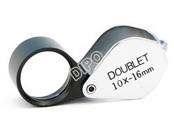 Lupa zavírací aplanatická dublet 10x, pr.15mm