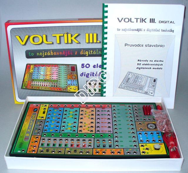 Elektronická stavebnice VOLTÍK 3. (digital)