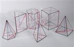 Modely těles - hranoly a jehlany v=18cm