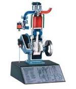 Čtyřdobý spalovací  motor -3D  model