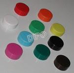 Magnet kulatý pr.18/6mm barevný plast